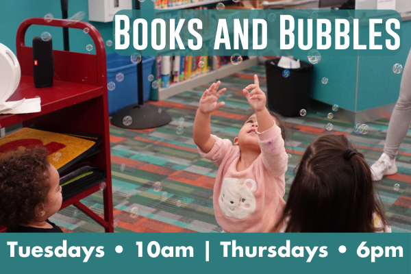 Image for event: Books &amp; Bubbles 