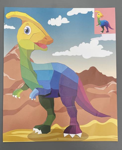 Image for event: Craft: Build a Dinosaur, Unicorn, or Animal Puzzle