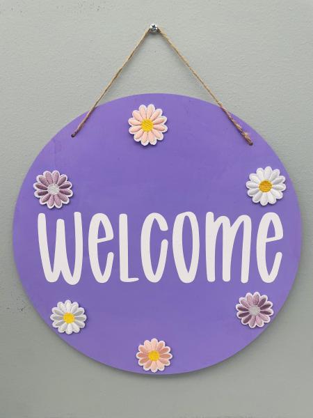 Image for event: Wooden Welcome Sign